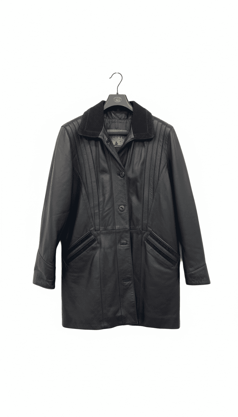 LeatherMan long leather coat