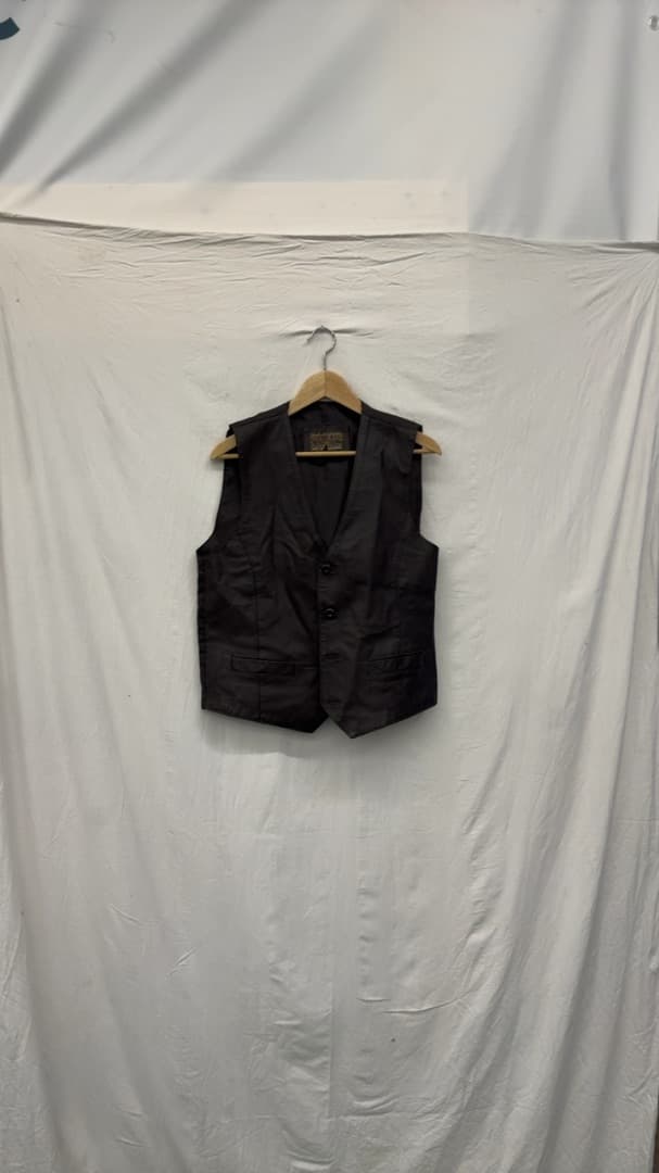 Leather Man Dark Brown Vest