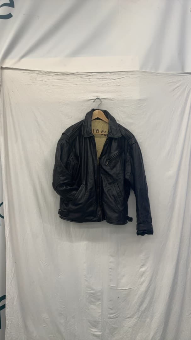 Rollo Club Black Leather Jacket