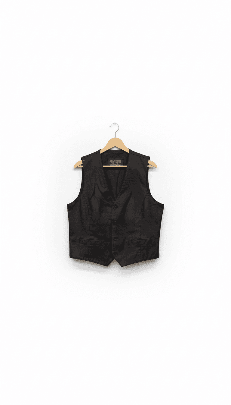 Leather Man Dark Brown Vest