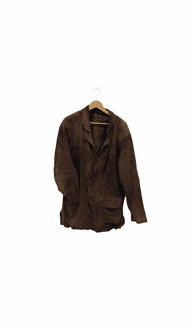 Mens Brown Suede Jacket
