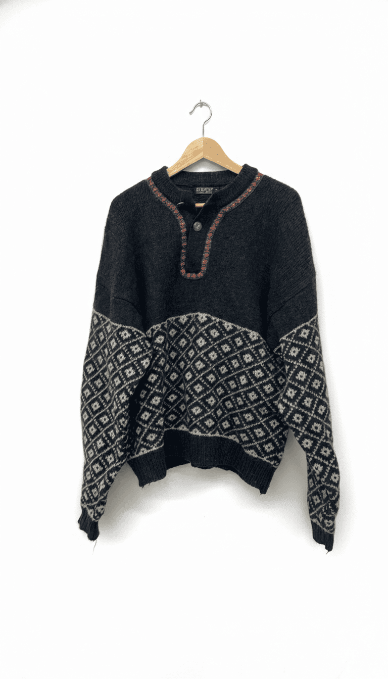 Bouvjac Mens Wool Sweater