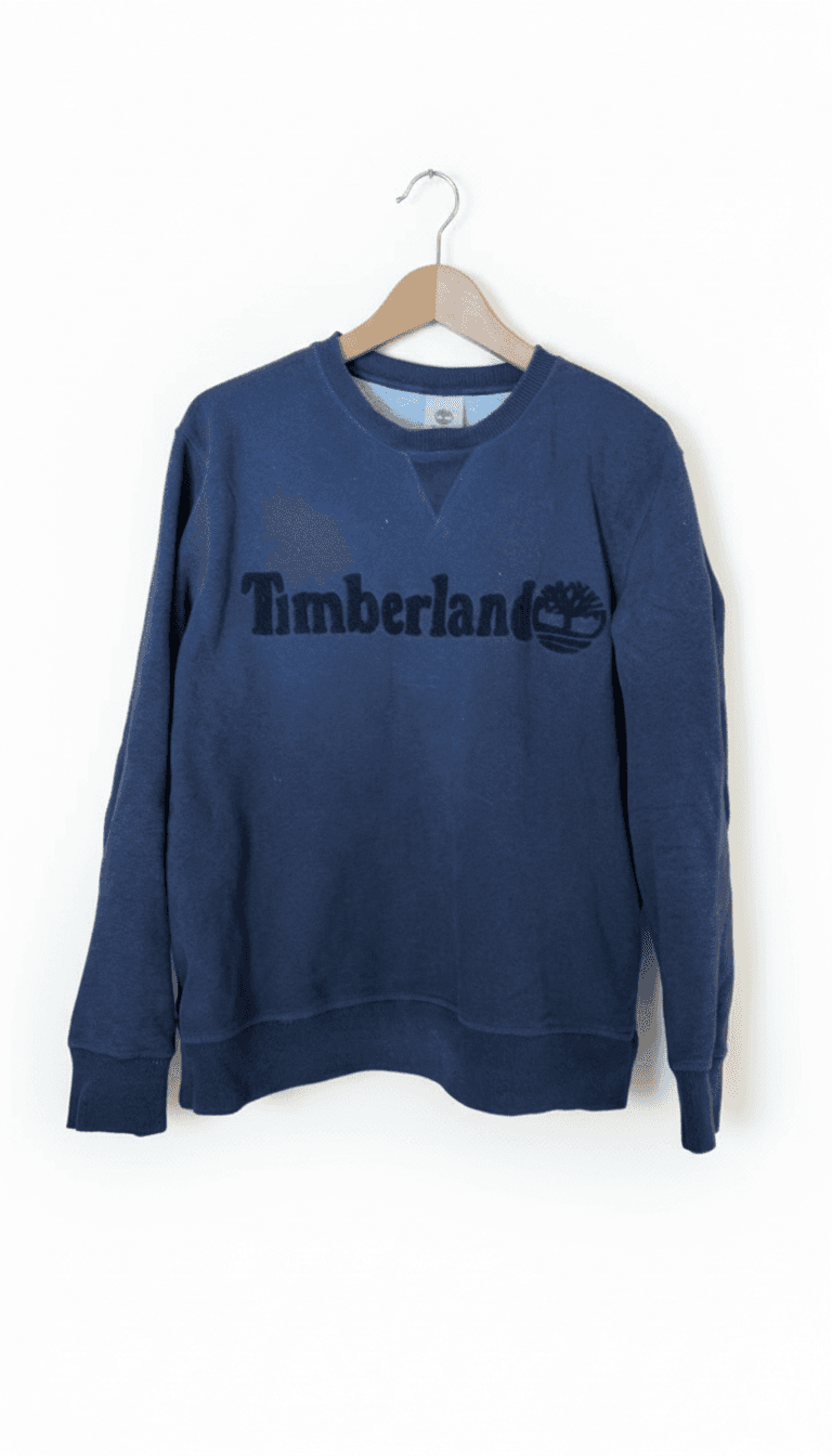 Timberland Navy Blue Crewneck Sweatshirt