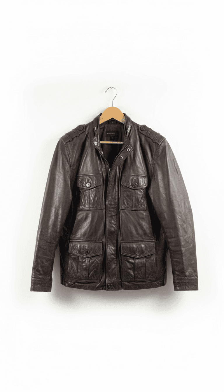 Brown Leather Jacket